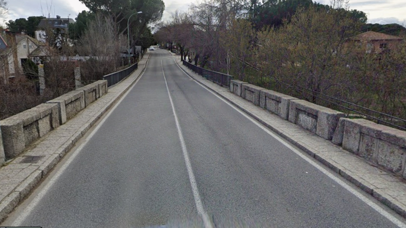 Puente de La Navata sobre el Guadarrama, en Galapagar