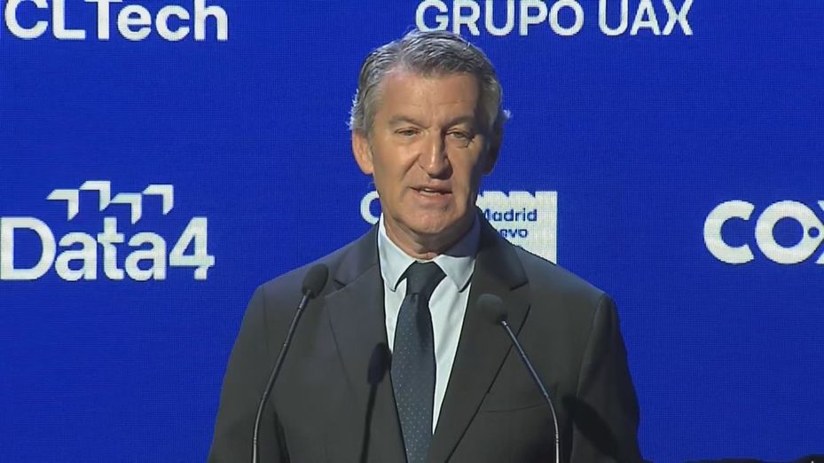 Feijóo denuncia en el Primero de Mayo que el Gobierno "gana más cuando las familias llegan peor a fin de mes"