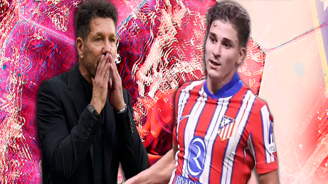 Simeone y Julián Alvarez