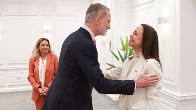 Felipe VI felicitó a Corina Machado por el Nobel de la Paz en una carta privada
