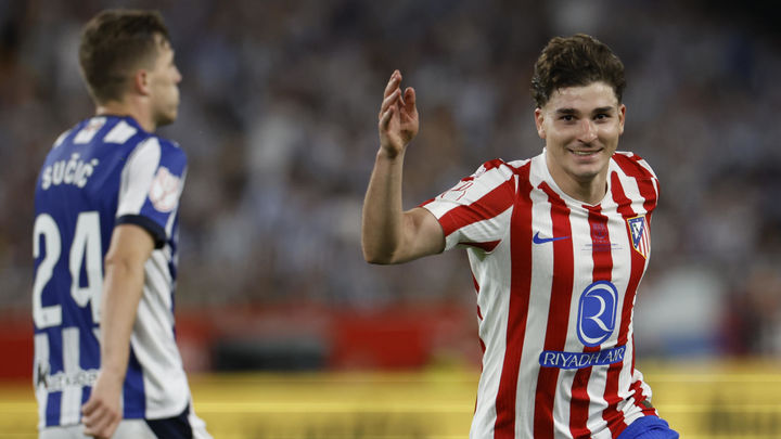 La reacción de Julián Alvarez no fue suficiente