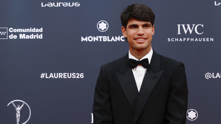 Carlos Alcaraz, premio Laureus al mejor deportista del año