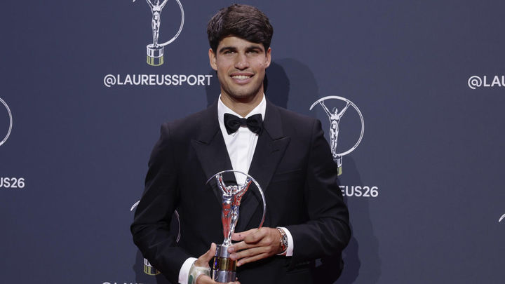 Carlos Alcaraz, premio Laureus al mejor deportista del año