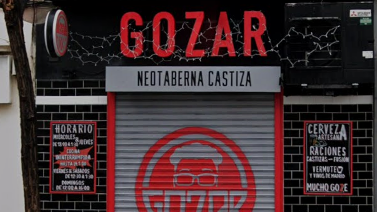 'Gozar', en Puerta del Ángel, Latina, uno de los establecimientos en la nueva guía gastronómica municipal