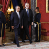 Los reyes reciben al nuevo presidente de Portugal en su visita a España