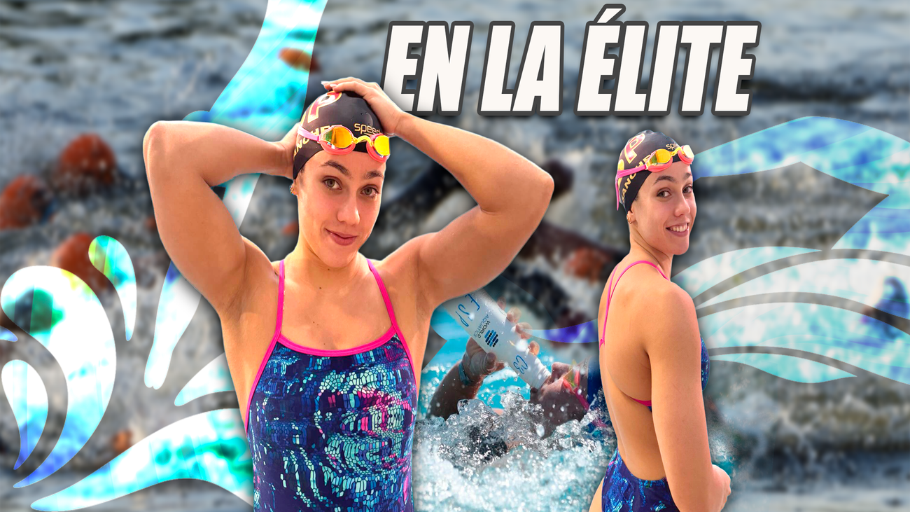 Candela Sánchez, en la élite de natación en aguas abiertas