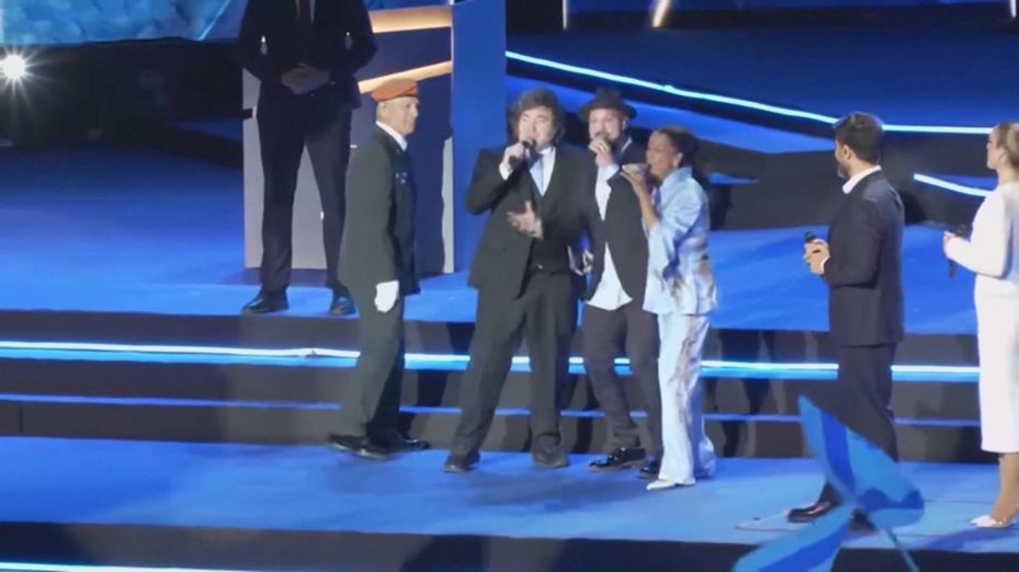 Milei recibe la Medalla Presidencial de Israel en agradecimiento por su "claridad moral"