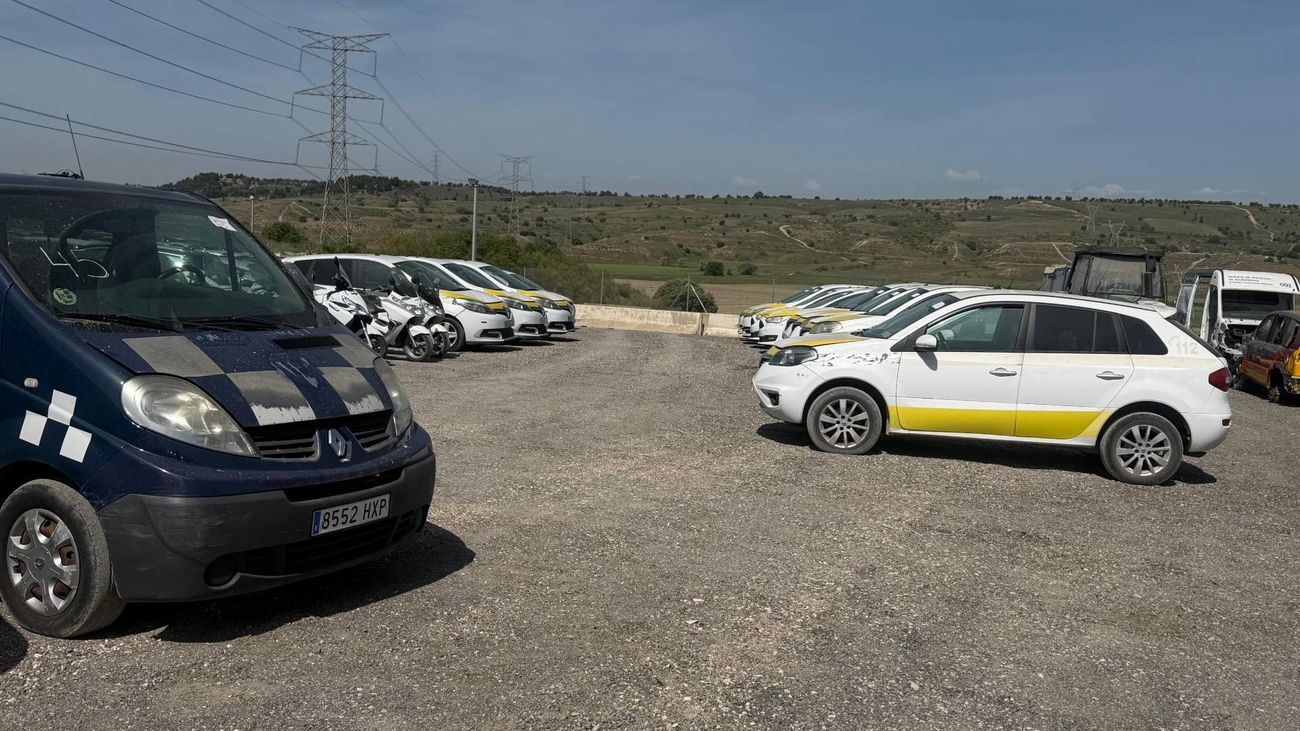 Imagen de vehículos que forman parte de la subasta