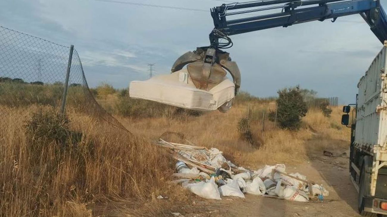 Vertidos ilegales en Sanse