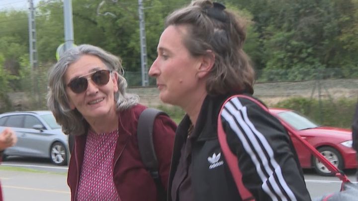 Soledad Iparraguirre, alias 'Anboto', con gafas oscuras