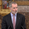 Felipe VI homenajea a Celorio en víspera de la entrega del Cervantes: "La literatura es una gran escuela de libertad"
