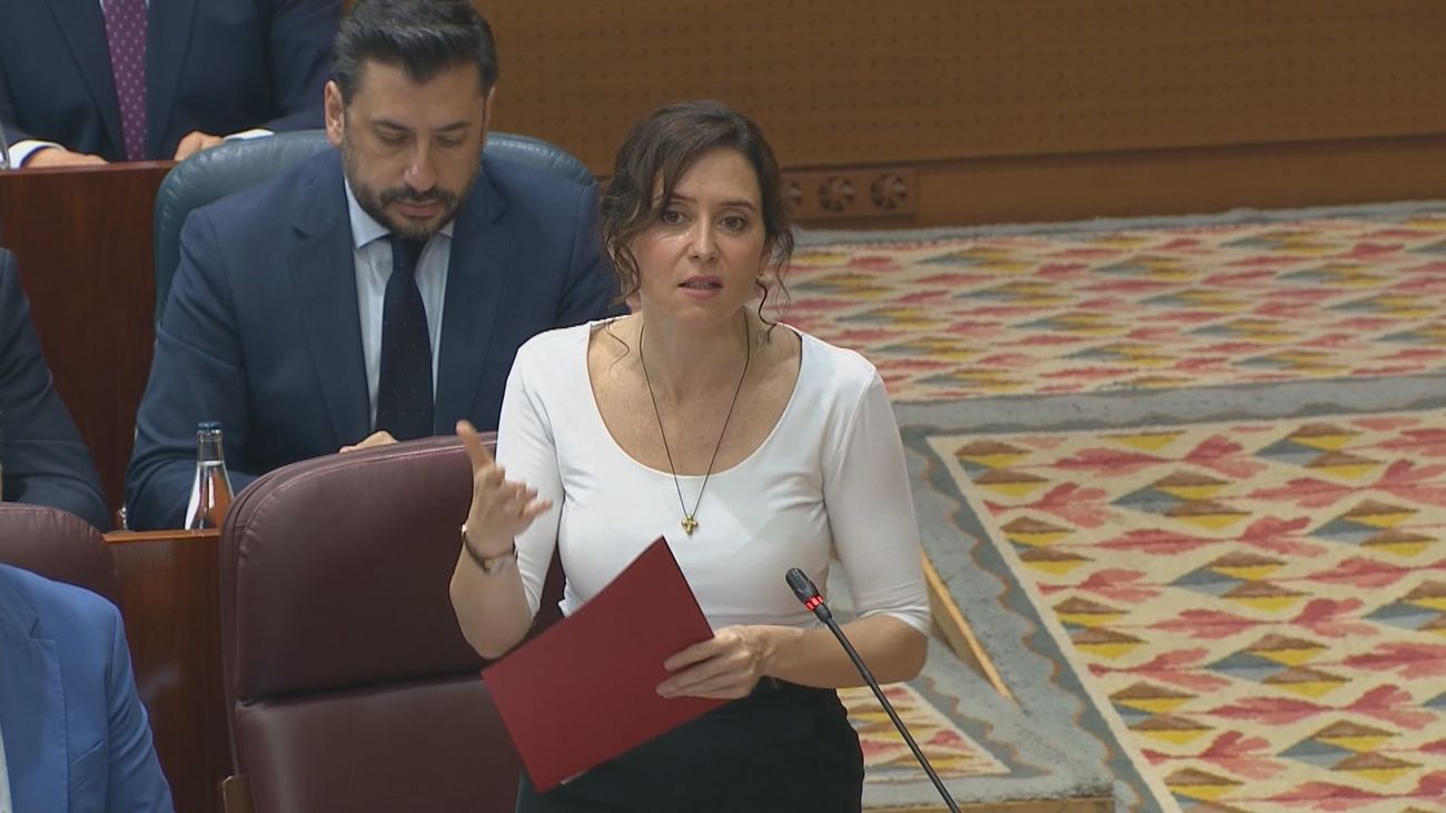 Ayuso defiende ante Vox la "racionalidad" de su Gobierno con las ayudas: "Nadie deja atrás a ningún español"