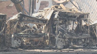 Madrid cede 40 autobuses de EMT a Burgos tras perder la mitad de su flota en un incendio