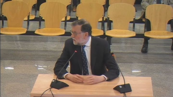 Rajoy niega en la Audiencia Nacional una "operación política" para robar información a Bárcenas