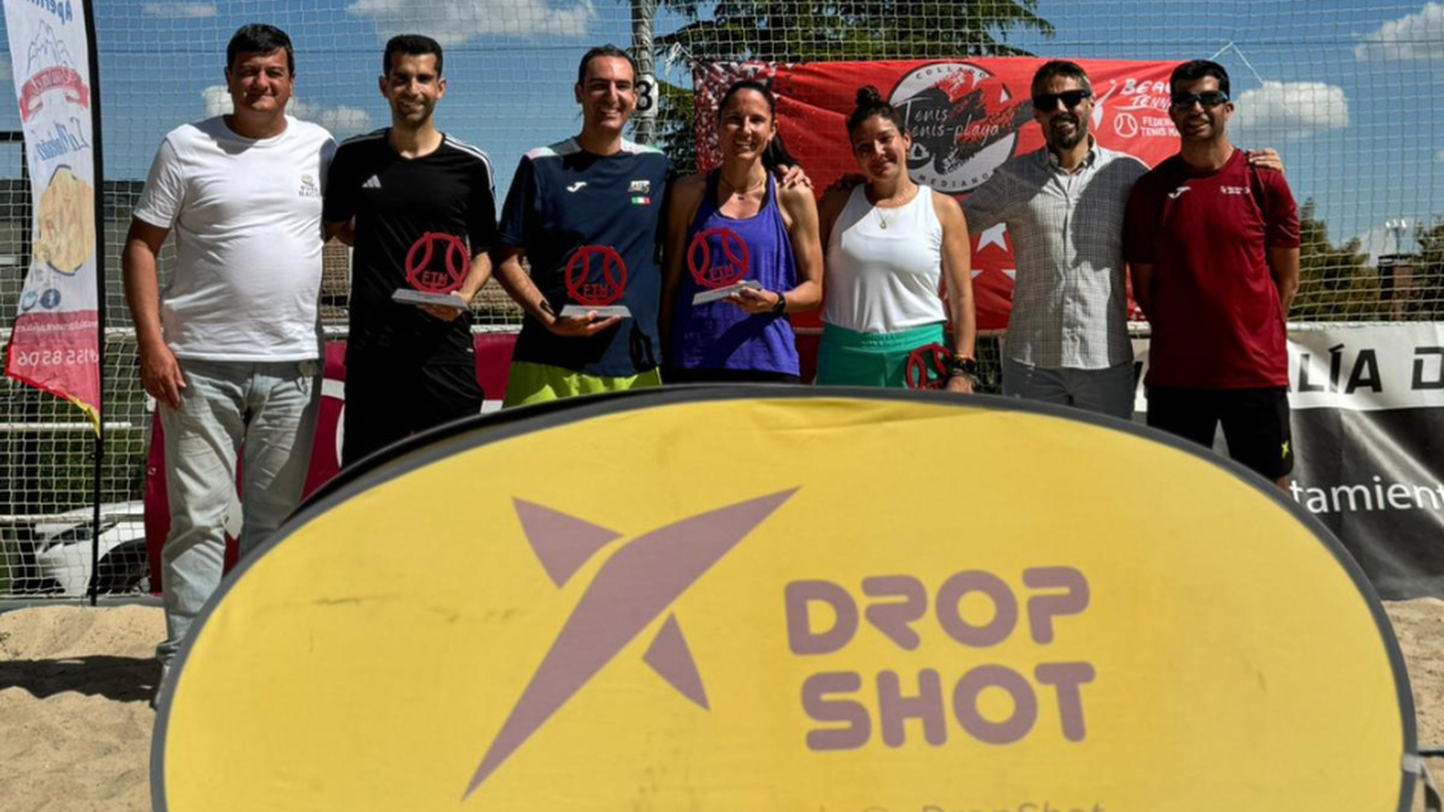 Campeones de Madrid en Tenis Playa