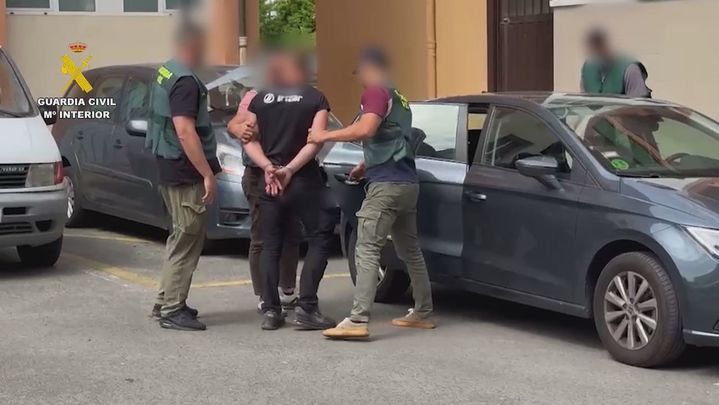 Detenido un seguidor de la Real Sociedad por el acoso a una furgoneta del Atlético