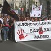 Los autónomos se manifiestan en Madrid: "El Gobierno nos está asfixiando"