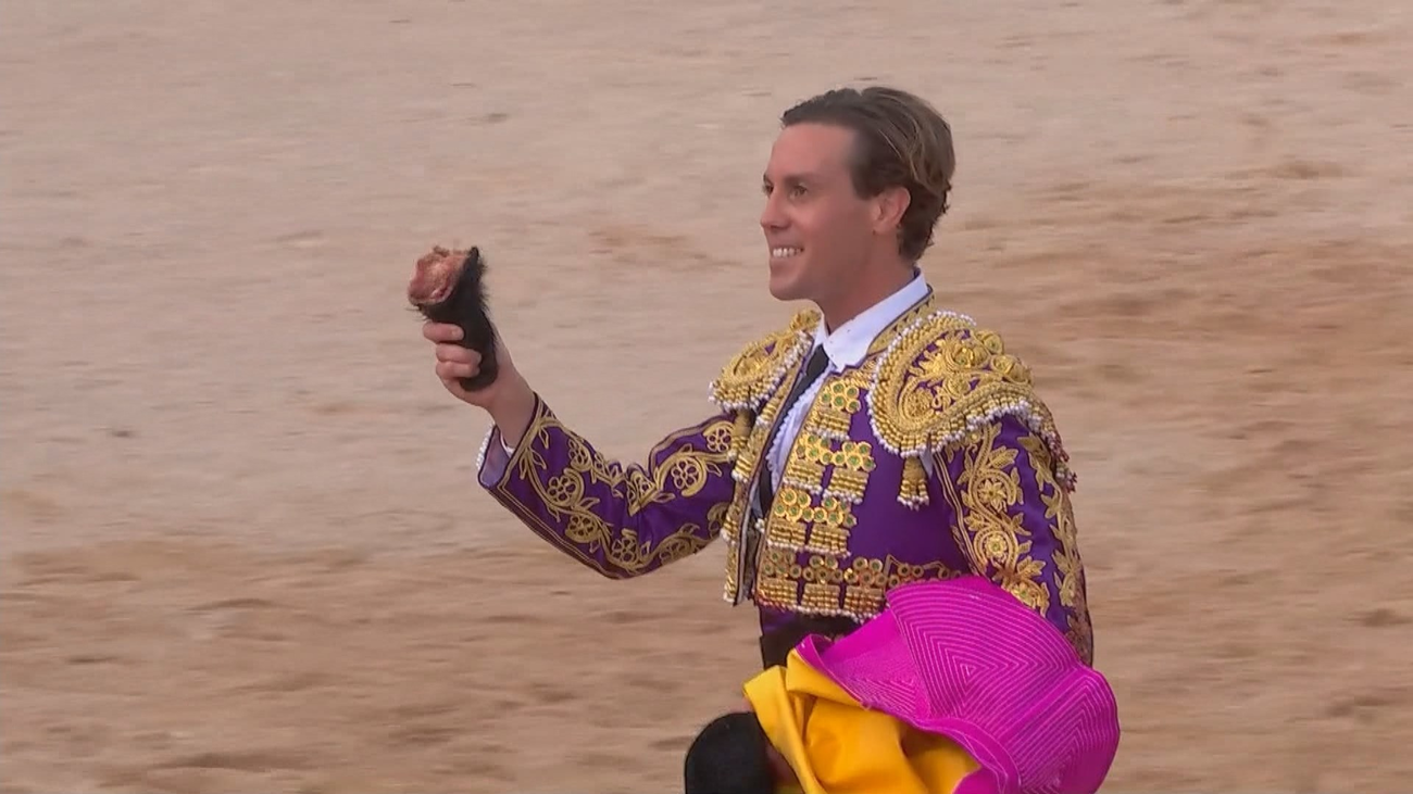 Así fue la faena de Tomás Angulo con la que cortó una oreja en la quinta clasificatoria de la Copa Chenel