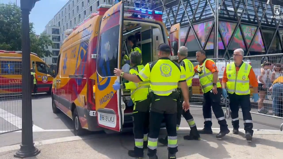 244 corredores atendidos, uno grave por golpe de calor