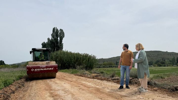 Morata repara los caminos que quedaron destrozados con las inundaciones de 2025