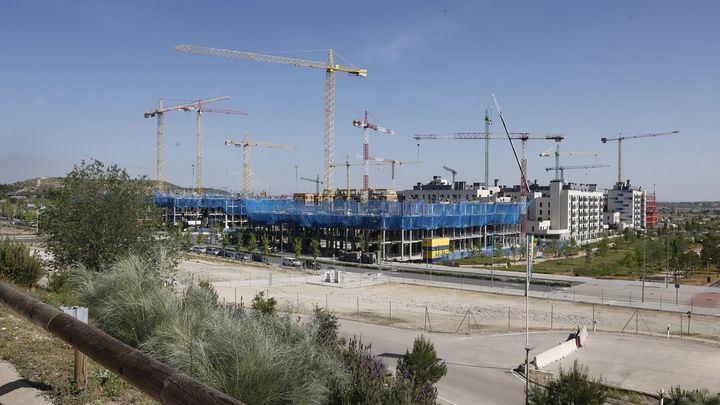 Construcción de viviendas en Los Berrocales