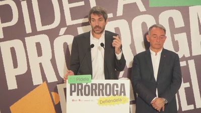 Urtasun hace un llamamiento al PSOE y Junts para cerrar un acuerdo en prórroga de alquiler