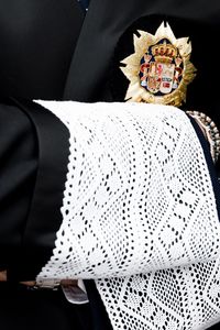 Un juez con la toga negra reglamentaria