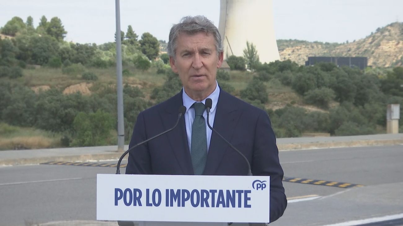 Feijóo apuesta por alargar la vida útil de todas las centrales nucleares en España