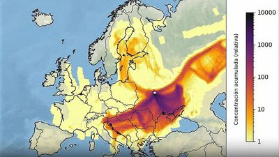La AEMET desvela cómo España se salvó de la nube radiactiva de Chernóbil... y fue de chiripa
