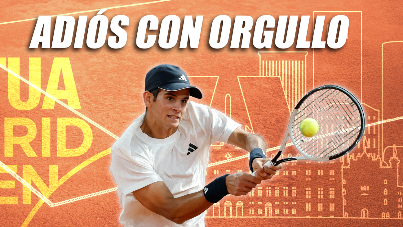 Rafa Jódar despierta de su sueño por Sinner en el Mutua Madrid Open