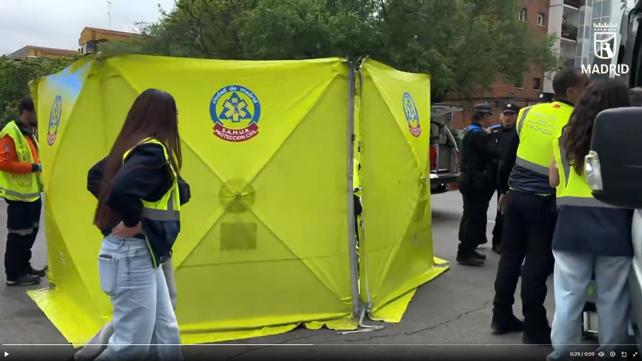 Atropello mortal de una mujer en la calle Rafael Finat de Latina