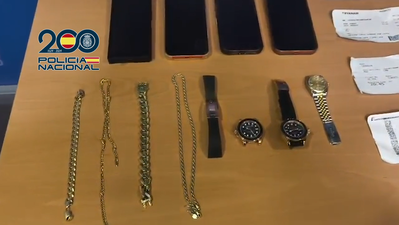 Cinco detenidos por robar relojes de lujo en Madrid, Puerto Banús y Benidorm