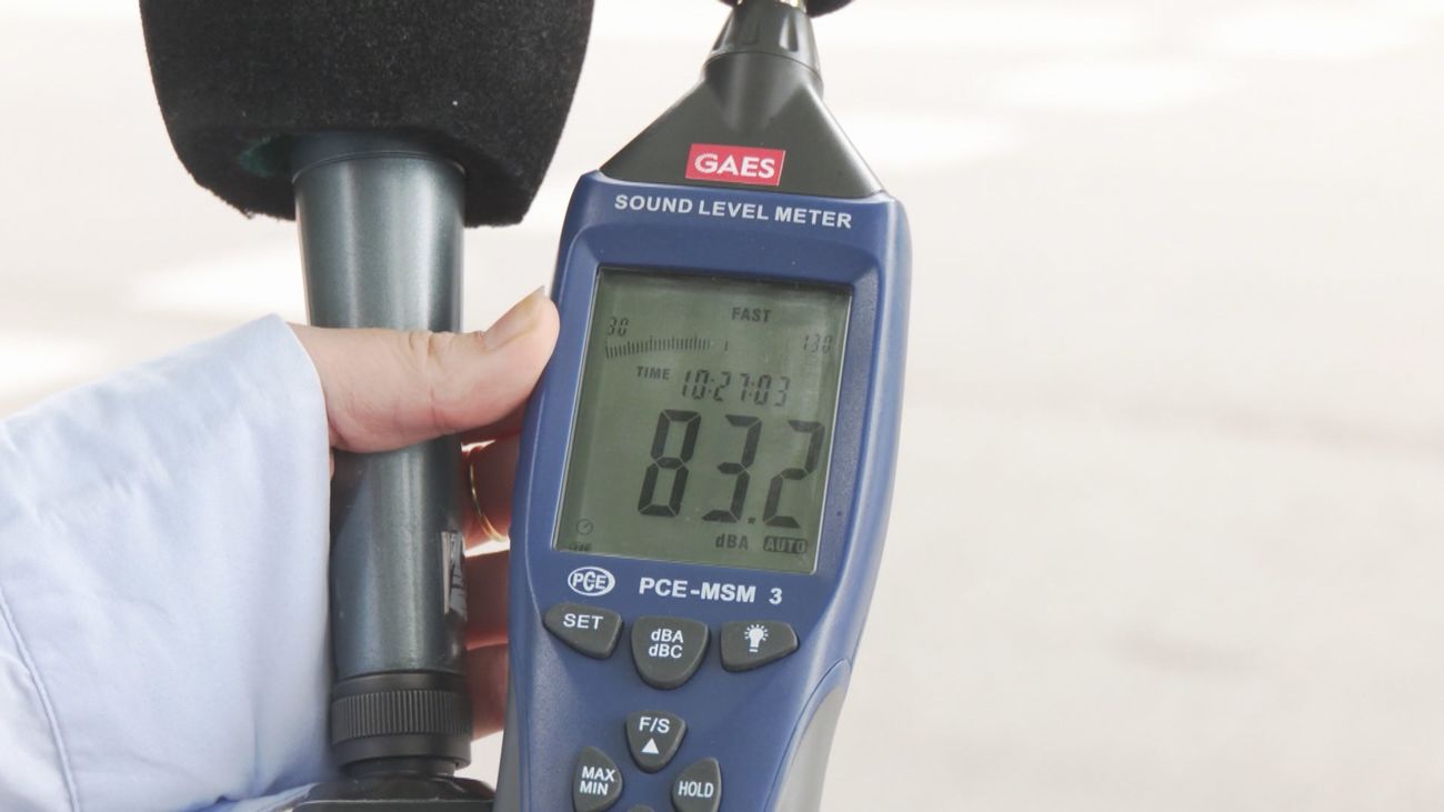 65 decibelios, el límite que el ruido de la ciudad traspasa a diario