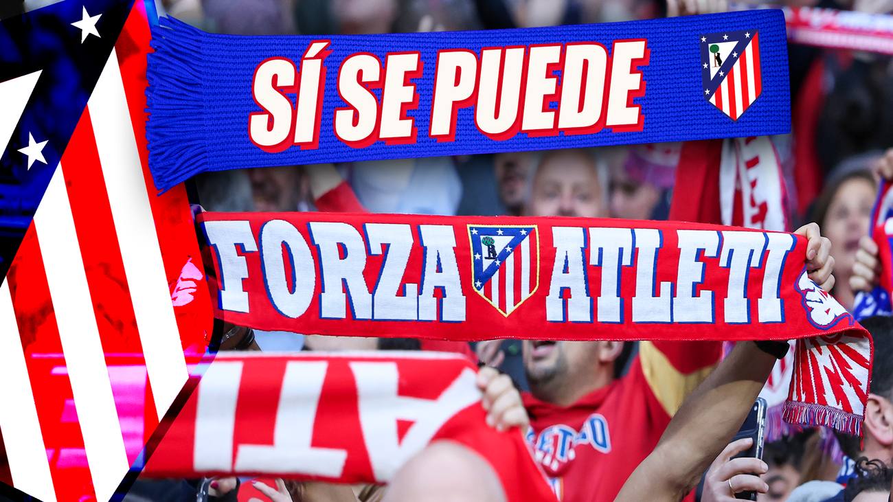 El Atlético de Madrid y su afición, convencidos de eliminar al Arsenal en Londres