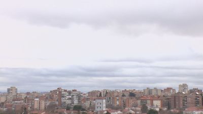 Jueves nuboso en Madrid y temperaturas con pocos cambios