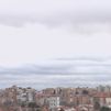 Cielo nuboso en Madrid