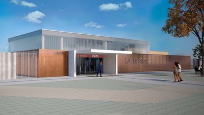 La nueva estación de C-3 de Cercanías de La Tenería en Pinto estrena estructura y cubierta