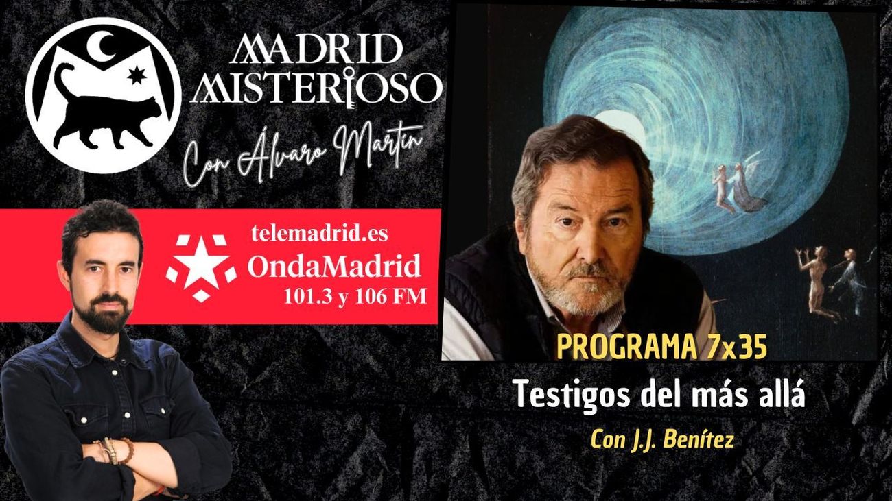 Madrid Misterioso: Testigos del más allá, con J.J. Benítez  02.05.2026