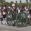 Torrejón viaja hasta 1808 y revive el levantamiento del 2 de Mayo con una recreación en la Plaza Mayor