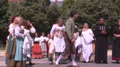 Móstoles se engalana  para celebrar sus Fiestas del 2 de Mayo, declaradas de Interés Turístico Nacional
