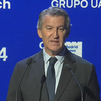 Feijóo denuncia en el Primero de Mayo que el Gobierno "gana más cuando las familias llegan peor a fin de mes"