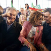Sánchez y Zapatero arropan a María Jesús Montero en un acto electoral en Málaga