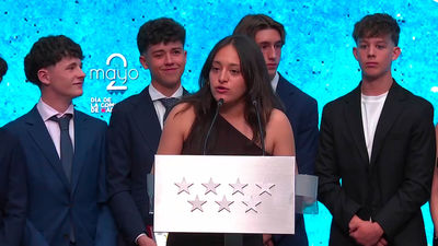 Alumnos del IES Humanejos de Parla  reciben la Gran Cruz de la Orden del 2 de Mayo