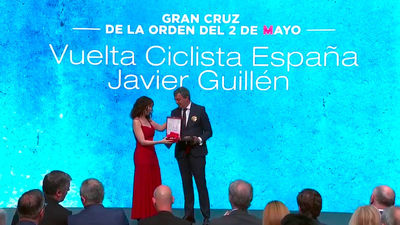 La Comunidad de Madrid reconoce la trayectoria de la Vuelta Ciclista a España