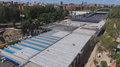 Así avanzan las obras del Parque de Ventas, el proyecto que cubrirá de verde la M-30 el próximo año