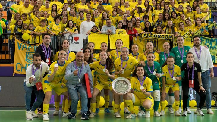 Brillante subcampeonato del Alcorcón en la Copa de la Reina de fútbol sala