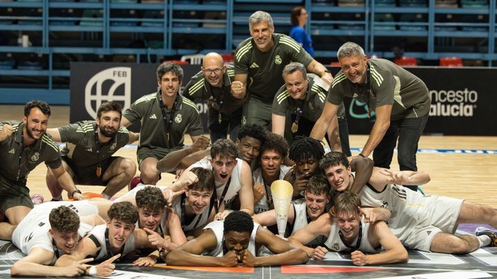 El Real Madrid, campeón de España júnior de baloncesto