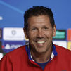 Simeone: "Estamos convencidos de lo que tenemos que hacer y tenemos mucha fe"