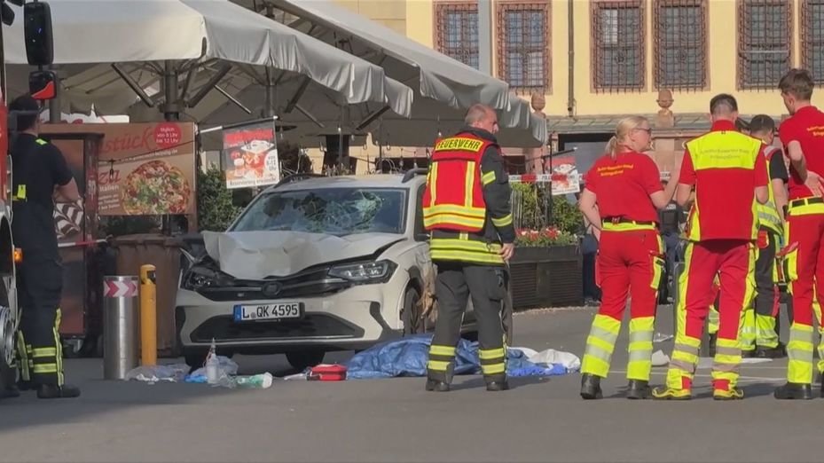 Dos muertos y varios heridos por un atropello múltiple en Leipzig, Alemania