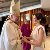 Ayuso asiste a una misa en la Basílica de Santa María de Guadalupe en la primera jornada de su viaje oficial a México